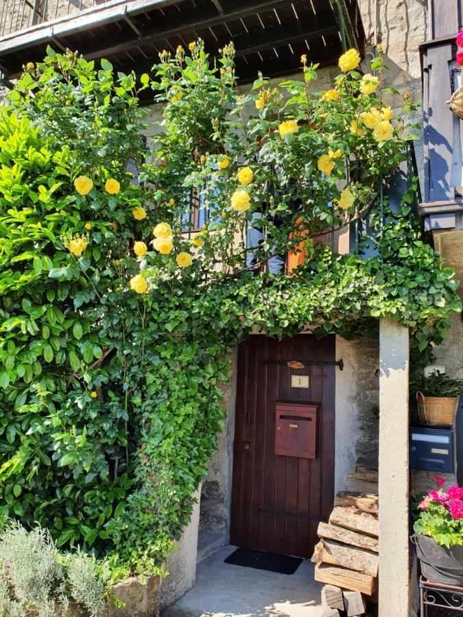 A Room With A View - Maisonnette Dans Bourg Medieval Au Bord Du Lac Leman إيفوار المظهر الخارجي الصورة